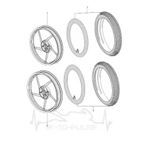 Диск передній Bajaj Boxer (Дискові гальма) DJ151054